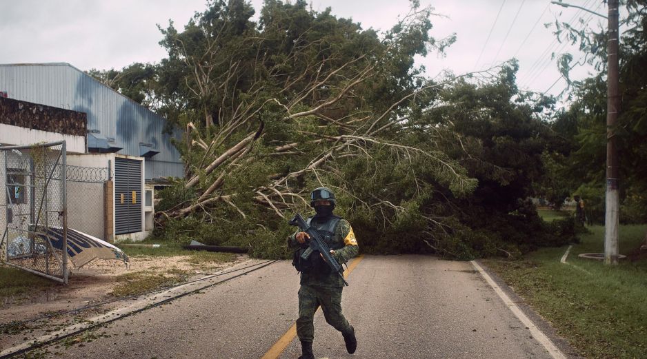 Algunas zonas de Yucatán resultaron afectadas tanto por la tormenta tropical 