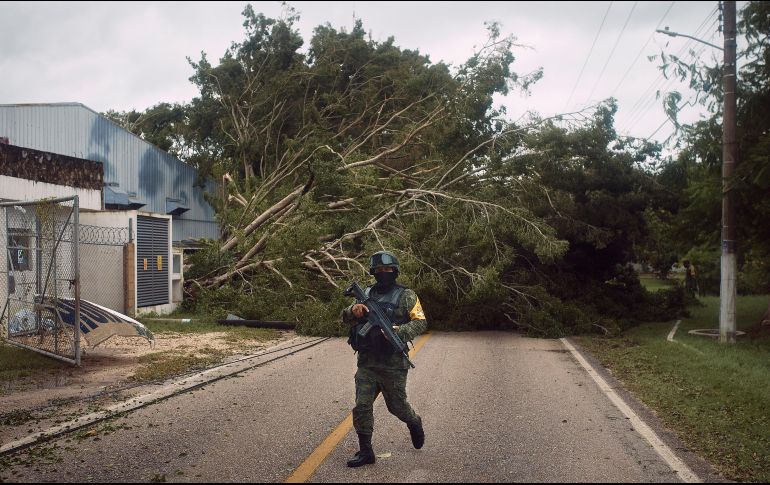 Algunas zonas de Yucatán resultaron afectadas tanto por la tormenta tropical 