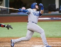 Destacado. Max Muncy conectó grand slam apenas en el primer inning. AP