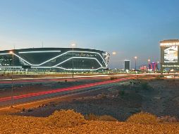 LA SEDE. El Allegiant Stadium de Las Vegas albergará el evento en 2022. AFP