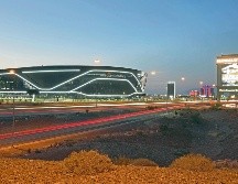 LA SEDE. El Allegiant Stadium de Las Vegas albergará el evento en 2022. AFP