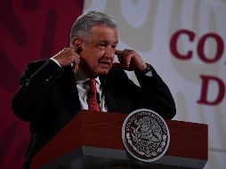 López Obrador dijo que la próxima semana se tendrá un avance importante en la investigación del robo de medicamentos, no obstante, reconoció que hay desabasto de estos a nivel internacional. SUN / H. García