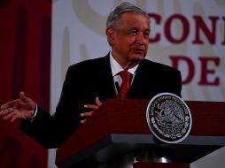 López Obrador reiteró que quienes defienden los fideicomisos apoyan a la corrupción. SUN/H. García