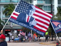 Las encuestas muestran un panorama poco alentador para Trump, quien está por detrás de Biden en Pensilvania, Michigan y Wisconsin. EFE/C. Herrera