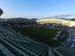 El equipo presentó algunas fotografías del estadio, en la que se aprecian los señalamientos para seguir con los protocolos de sanidad, cuando abra sus puertas esta noche. IMAGO7