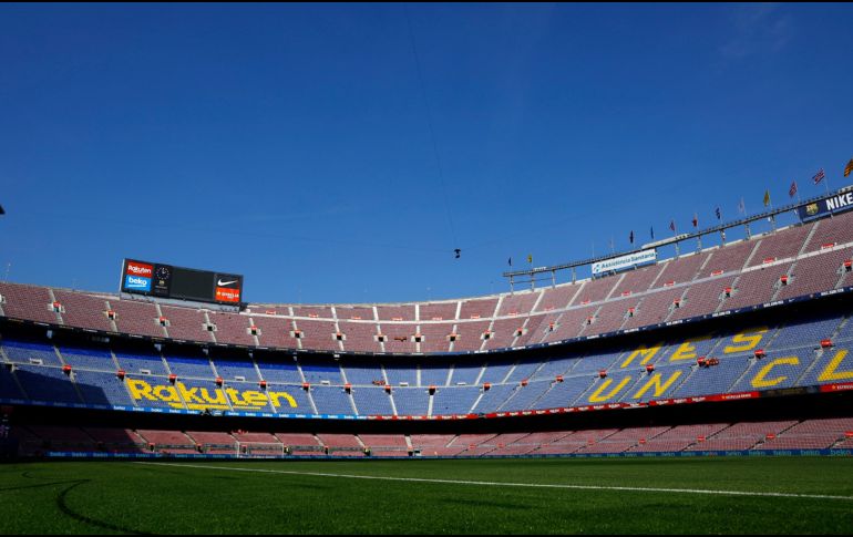 El Barcelona se estrenará en la Liga de Campeones 2020-21 ante el Ferencvaros húngaro en el Camp Nou en un encuentro que finalmente no contará con asistencia de público. Imago7 / ARCHIVO