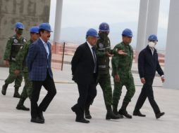 Por su lado el general Gustavo Vallejo, quien está a cargo de la obra, informó que el avance físico real de la obra es de 40.01%, superior a lo programado, con un gasto financiero 27.01% por debajo del costo estimado. SUN / C. Mejía