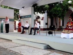 AMLO aseguró que se va superando la crisis económica generada por el coronavirus. TWITTER/@alejandromurat