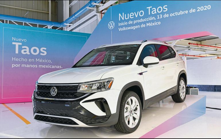 El nuevo Taos realizó su lanzamiento mundial desde nuestro país, donde será puesto en preventa a partir de noviembre. ESPECIAL/Volkswagen