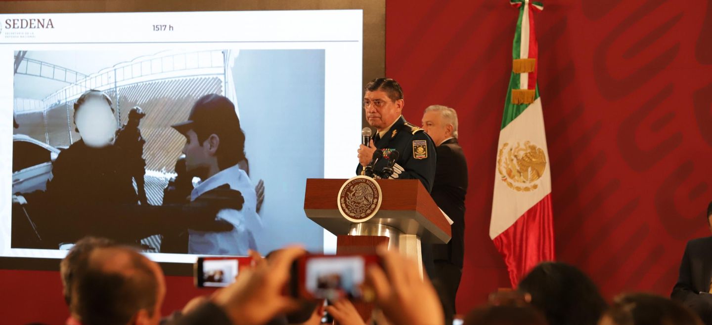 El ''culiacanazo'' fue la fallida captura del hijo del ''Chapo'' por parte de las fuerzas de seguridad, que se vieron superadas por la violencia que el Cártel de Sinaloa sembró durante varias horas. NTX / ARCHIVO