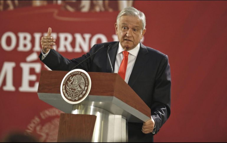 El Presidente también criticó la “intromisión” de dependencias de EU en México. EL INFORMADOR/ARCHIVO