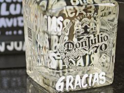 EDICIÓN ESPECIAL. Así luce la botella de edición limitada de Don Julio 70. EL INFORMADOR • F. González