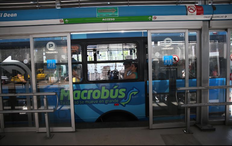 El Macrobús se integrará al sistema de transporte público “Mi Transporte”. EL INFORMADOR / ARCHIVO