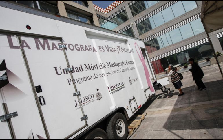 Desde el 27 de julio la Secretaría de Salud retomó el funcionamiento de las unidades móviles de toma de mastografía y de los mastógrafos fijos. EL INFORMADOR / ARCHIVO