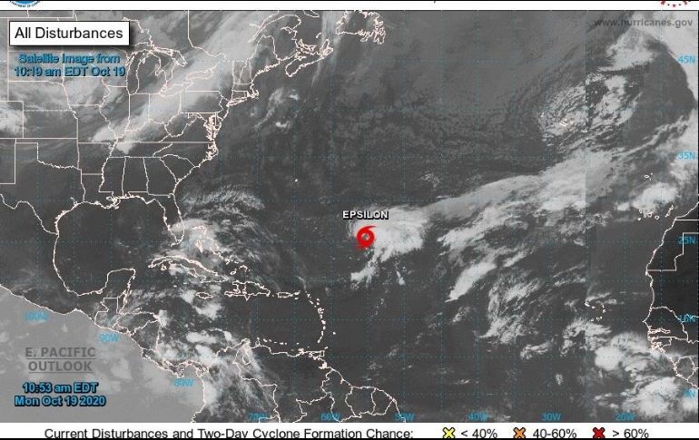 Esta temporada ha tenido tantas tormentas que el Centro de Huracanes ha recurrido al alfabeto griego para nombrarlas. EFE / NHC