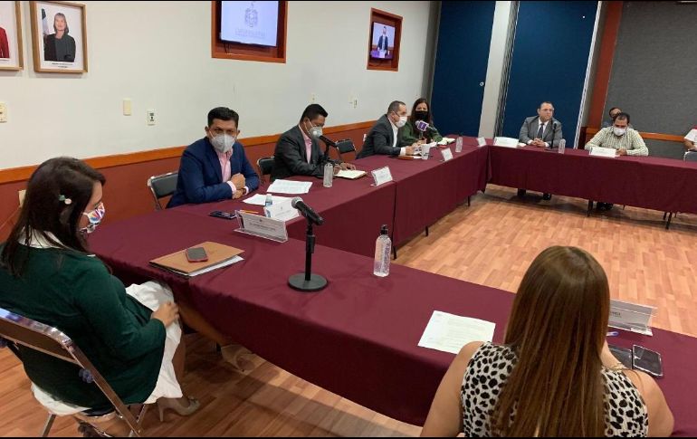 Integrantes de la Comisión de Seguridad y Justicia en el Congreso del Estado avalaron las convocatorias. ESPECIAL / Congreso de Jalisco
