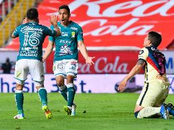 EN EL SUELO. El León supo dominar a un América que se mostró rebelde. IMAGO7