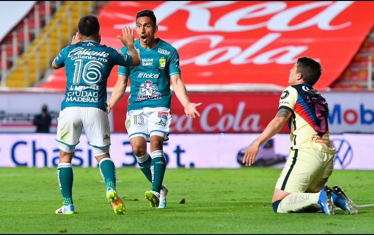 EN EL SUELO. El León supo dominar a un América que se mostró rebelde. IMAGO7