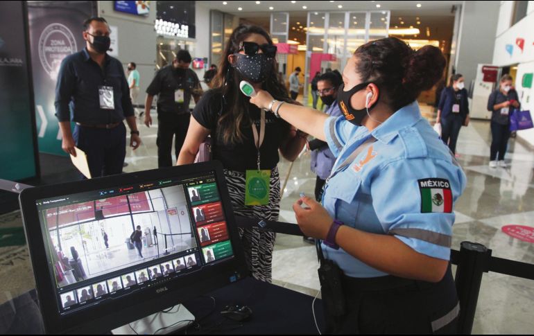 CAMBIOS. Los responsables de la Expo se han adaptado para que no haya contagios en el recinto. EL INFORMADOR • A. Camacho