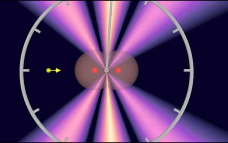 Los científicos calcularon el tiempo que tarda una partícula de luz en atravesar una molécula de hidrógeno. SVEN GRUNDMANN/GOETHE UNIVERSITY FRANKFURT