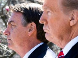 El presidente de Estados Unidos, Donald Trump, y su homólogo brasileño, Jair Bolsonaro, han manifestado su apoyo mutuo en diversas ocasiones. EFE/ J. Lo Scalzo