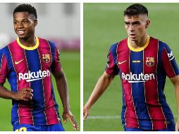 Ansu Fati y Pedri marcaron en Champions y apuntan a liderar al Barcelona en el Clásico. ESPECIAL