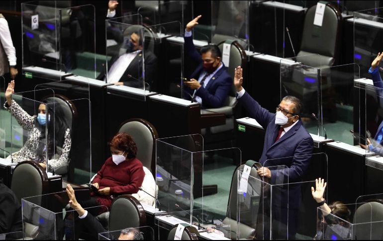 El paquete fue avalado por diputados en lo general con 279 a favor, 0 abstenciones y 123 en contra. SUN/ARCHIVO