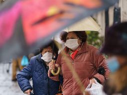 La incidencia acumulada en los últimos 14 días (casos por cada cien mil habitantes) se sitúa en España en 332.94. AFP / C. Manso