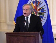 Imagen de archivo del secretario general de la Organización de Estados Americanos (OEA), Luis Almagro. EFE/ARCHIVO