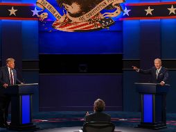 Trump y Biden volverán a estar frente a frente hoy en un nuevo debate. AFP /J. Watson