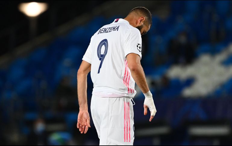 A la mala dinámica del Real Madrid de local en Europa le dan forma cuatro derrotas, dos empates y un triunfo en sus siete últimos partidos. AFP