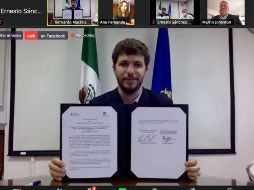 El acuerdo forma parte del Programa de Energía del Fondo de Prosperidad para México y estará vigente hasta marzo de 2023. ESPECIAL/Gobierno de Jalisco