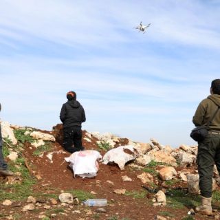 Ataque con dron en Siria mata a seis dirigentes terroristas