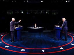 Este debate luce como la mejor oportunidad de Trump para modificar el rumbo de las elecciones. EFE/J. Bourg
