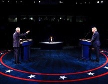Este debate luce como la mejor oportunidad de Trump para modificar el rumbo de las elecciones. EFE/J. Bourg