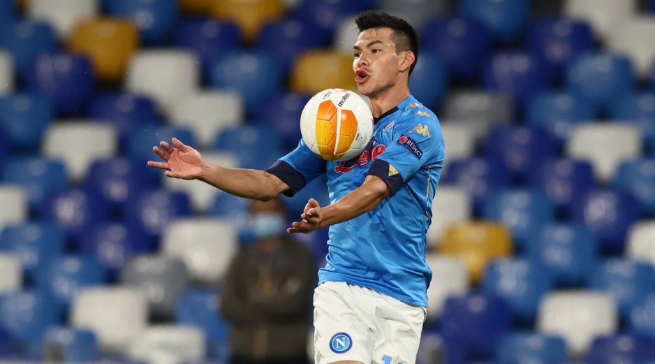 Hirving Lozano. El líder goleador de la Serie A italiana ayer no pesó con el Napoli. AP/A. Garofalo