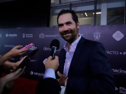 Manuel García-Rulfo participó en la presentación de la Ley de Filmaciones de Jalisco. EL INFORMADOR/F. Atilano