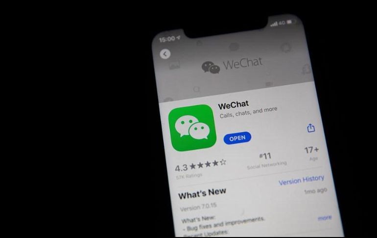 La decisión supone una victoria para la empresa propietaria de WeChat, la tecnológica china Tencent Holdings. EFE/ARCHIVO