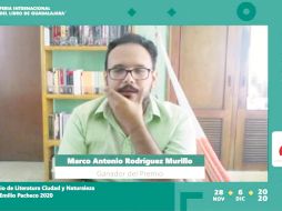 Marco Antonio Rodríguez Murillo conoció su premio, ayer por medio de una conferencia virtual. ESPECIAL