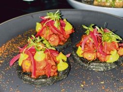 Sabor. Sopes de pulpo. ESPECIAL