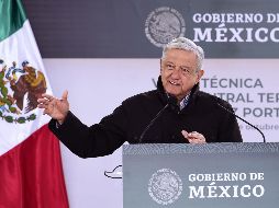 López Obrador realizó una visita a una central termoeléctrica en el estado de Coahuila, este sábado. EFE/ Presidencia de México