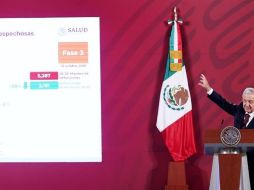 En Coahuila, López Obrador aseguró que ya pasó lo peor de la pandemia. EFE/Presidencia