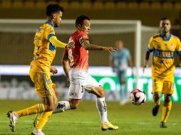 El empate deja a los Tigres con 26 puntos ya los Bravos con 14. EFE/M. Sierra