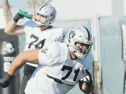 Denzelle Good (#71) es uno de los jugadores titulares que podría jugar hoy. INSTAGRAM/@dgood77