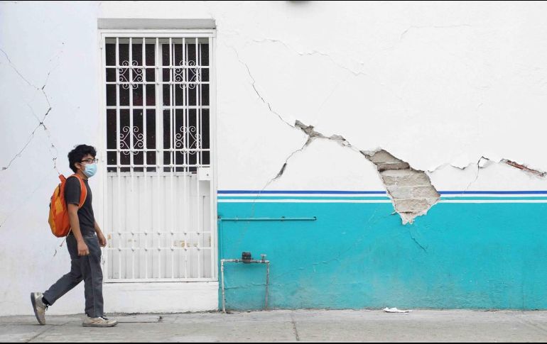 Protección Civil se mantiene en contacto con las unidades estatales y municipales para realizar una evaluación preliminar de la zona donde se presentó el sismo. SUN / ARCHIVO