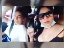 Usuarios de redes sociales no tardaron en viralizar el clip y burlarse de la nueva lady. ESPECIAL /