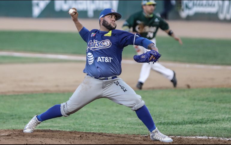 Luis Iván logró dos de los tres triunfos que Charros consiguió durante la segunda semana. TWITTER / @charrosbeisbol