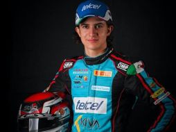 Ramos se muestra emocionado por estar a prueba en las instalaciones de la escudería más representativa en el mundo del automovilismo. ESPECIAL / escuderiatelmex.com