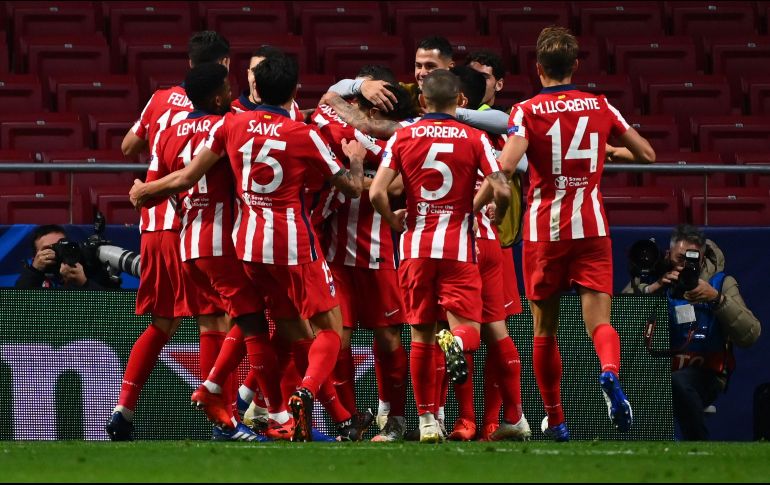 La victoria permite al equipo rojiblanco auparse al segundo puesto del grupo B con tres puntos. AFP / G. Bouys