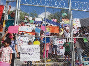 Para la asociación FM4 Paso Libre, no hay mucha esperanza para los migrantes tras la elección. AP